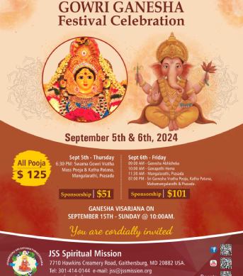Gowri Ganesha Festival Celebration