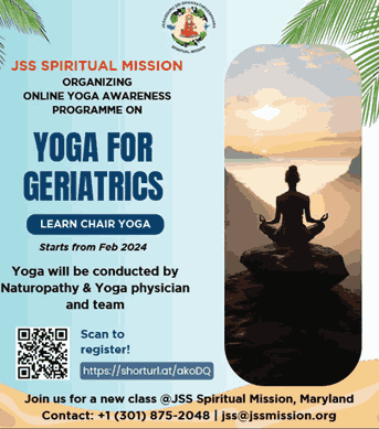 Online Yoga Awareness Programme — Yoga for Geriatrics